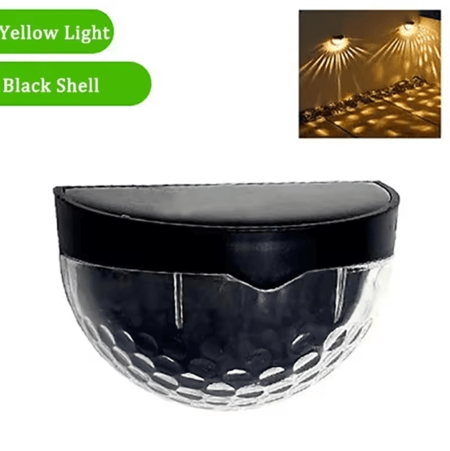 LED Solar Light Outdoor Wall Lamps Energy Garden Lamps Waterproof Solar Fence Lamp for Christmas Decoration Festoon