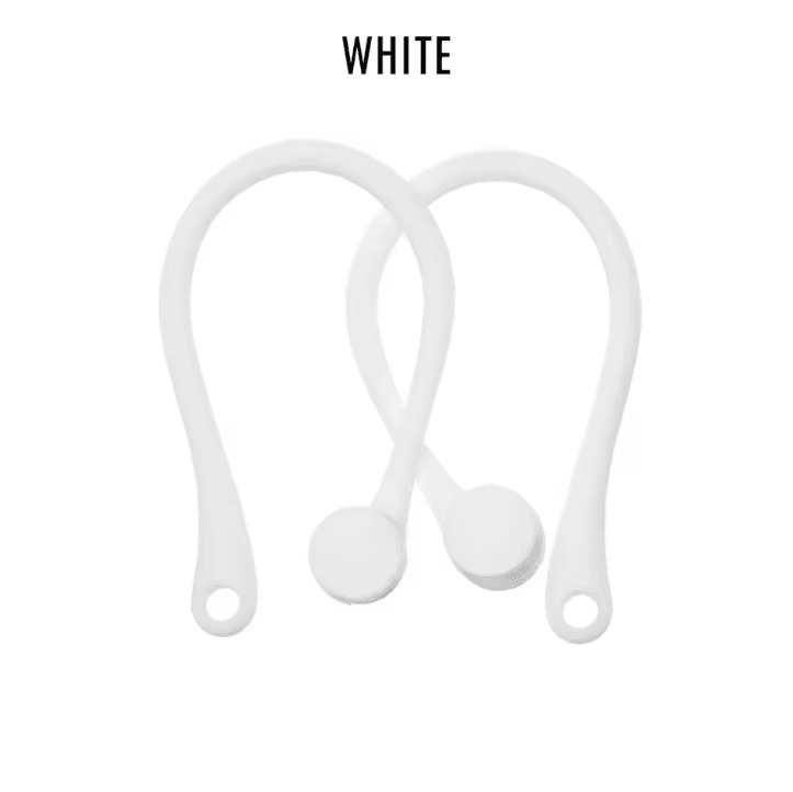 Silicone Anti-Loss Ear Hooks for AirPods Secure Fit Protective Earphone Holders