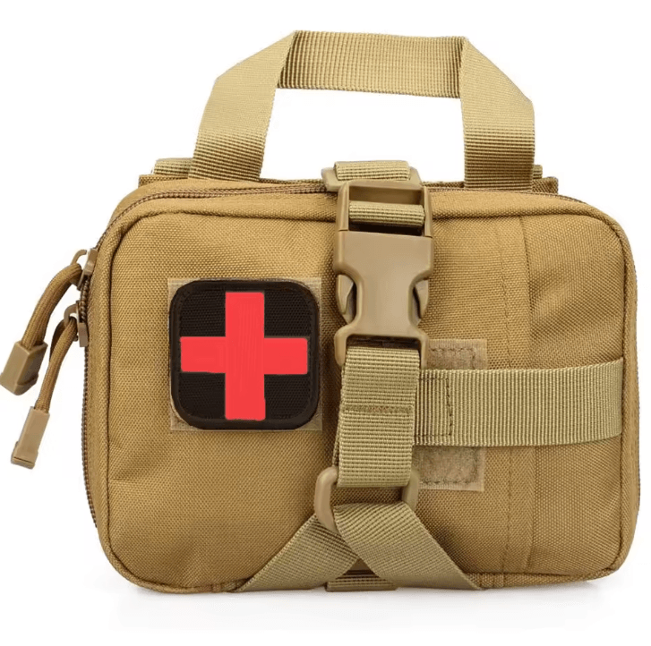 Tactical EMT IFAK Pouch – Rip-Away Molle First Aid Kit for Travel, Outdoor & Survival Emergencies