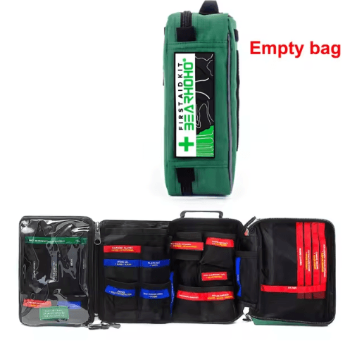 Large Multi-Functional IFAK First Aid Kit - Outdoor Survival Bag for Travel, Hiking & Emergency Response