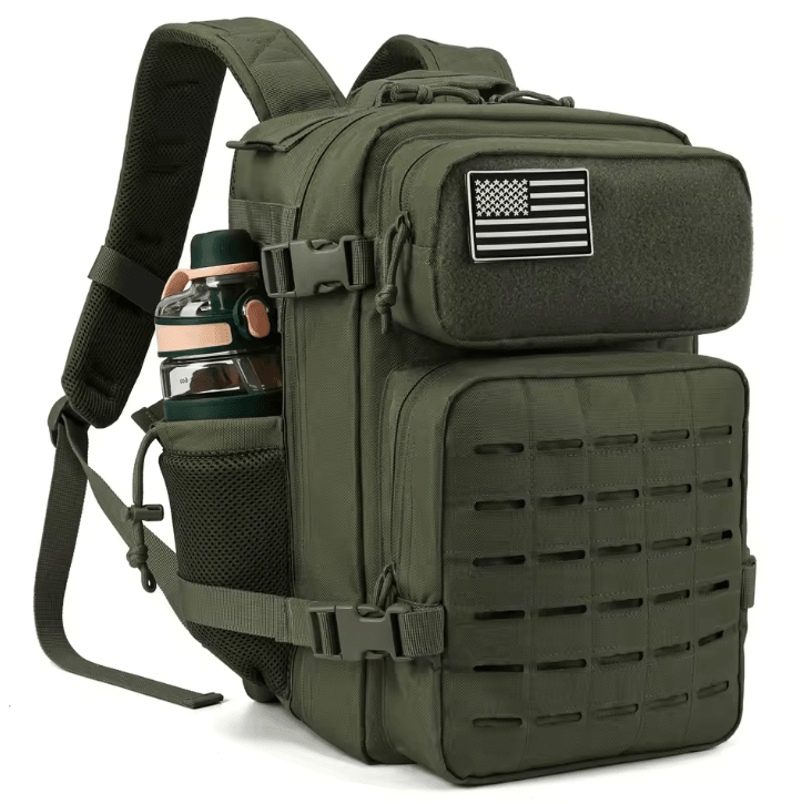 25L Tactical Backpack – MOLLE Outdoor Survival & EDC Rucksack for Hiking, Fitness & Travel
