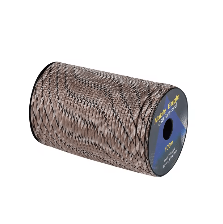 9-Strand Military Paracord 650 LB – Tactical Survival Rope for Outdoor, Camping & Weaving
