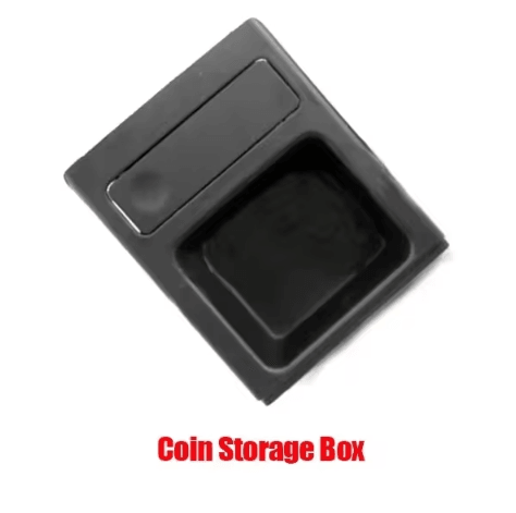 BMW E46 Center Console Storage Box with Coin & Cup Holder (1999–2006) – OEM-Fit Interior Organizer