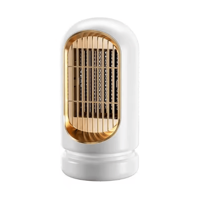 Compact PTC Ceramic Electric Heater – Portable Fast Heating Desktop Space Heater with Safety Protection