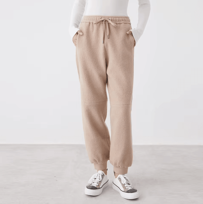 EliteWarm 100 Wool Womens Casual Trousers – Luxury Womens Wool Pants for Autumn & Winter Comfort