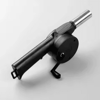 FireBoost Manual BBQ Air Blower Portable BBQ Charcoal Fan Handheld Grill Fire Starter for Camping and Outdoor Cooking