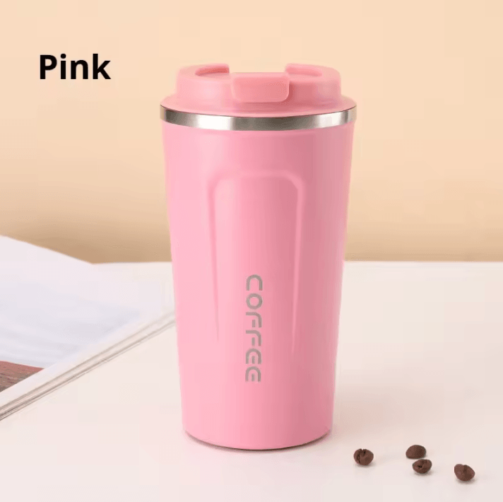 380/510ML Stainless Steel Coffee Mug – Portable Vacuum Insulated Travel Tumbler for Hot & Cold Drinks