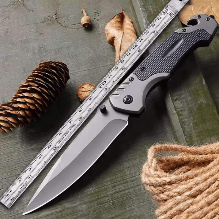 Multifunctional Folding Camping Pocket Knife - Compact Outdoor Survival & Tactical Utility Tool