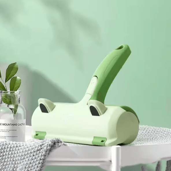 FurClean Reusable Pet Hair Remover Roller Large Self-Cleaning Lint Brush for Cat Dog Hair Sofa Carpet Furniture Portable