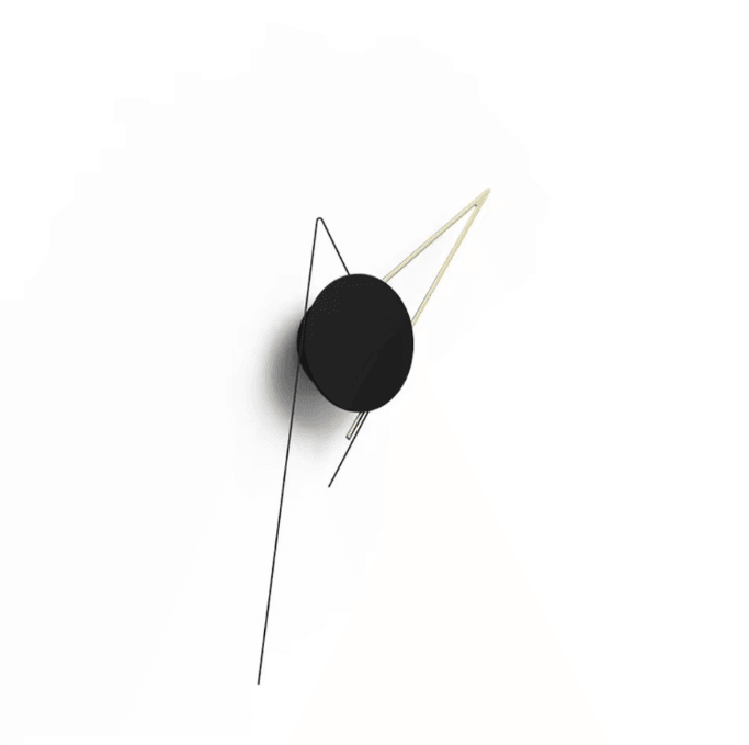 DIY Minimalist Wall Clock – Silent Modern 3D Creative Wall Clock Decor for Personalized Home Design (Up to 120CM)