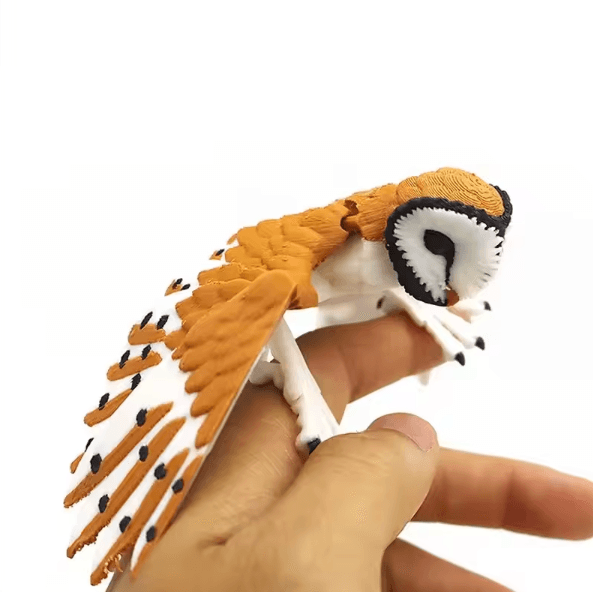 3D Printed Articulated Eagle Figurine – Movable Bird Model Desk Decor & DIY Gift