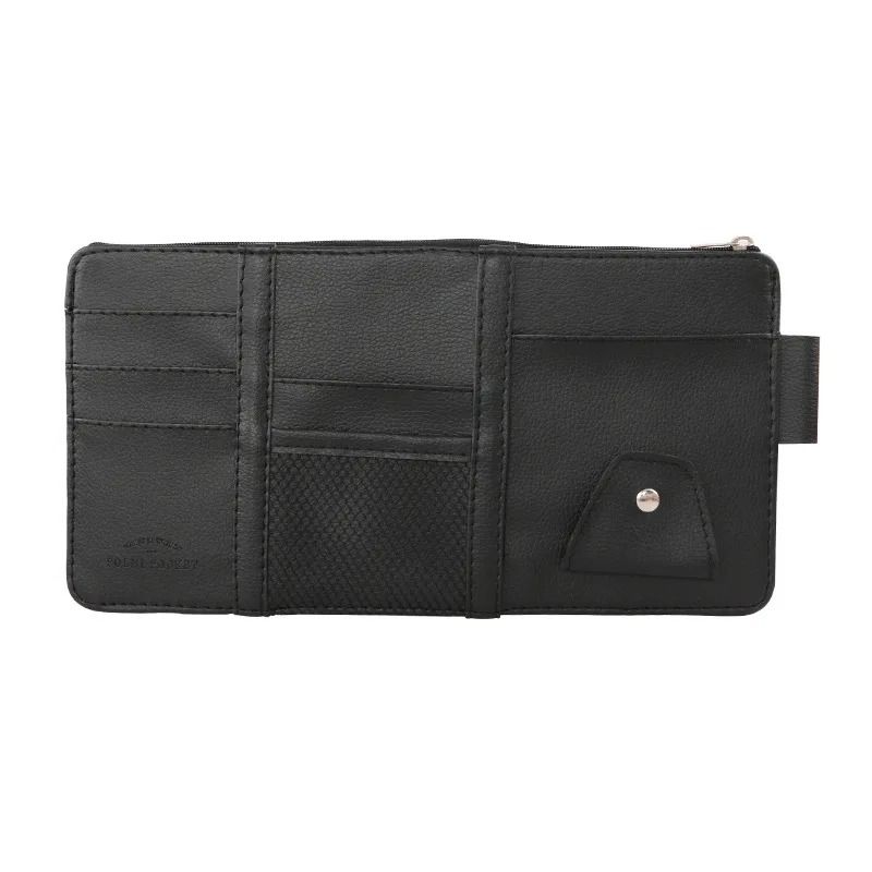 Car Sun Visor Organizer With Multi-Pocket Storage