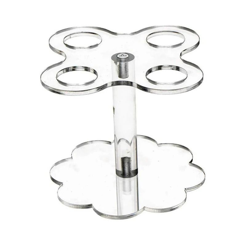 Acrylic Ice Cream Cone & Cupcake Display Stand for Parties, Weddings & Dessert Tables