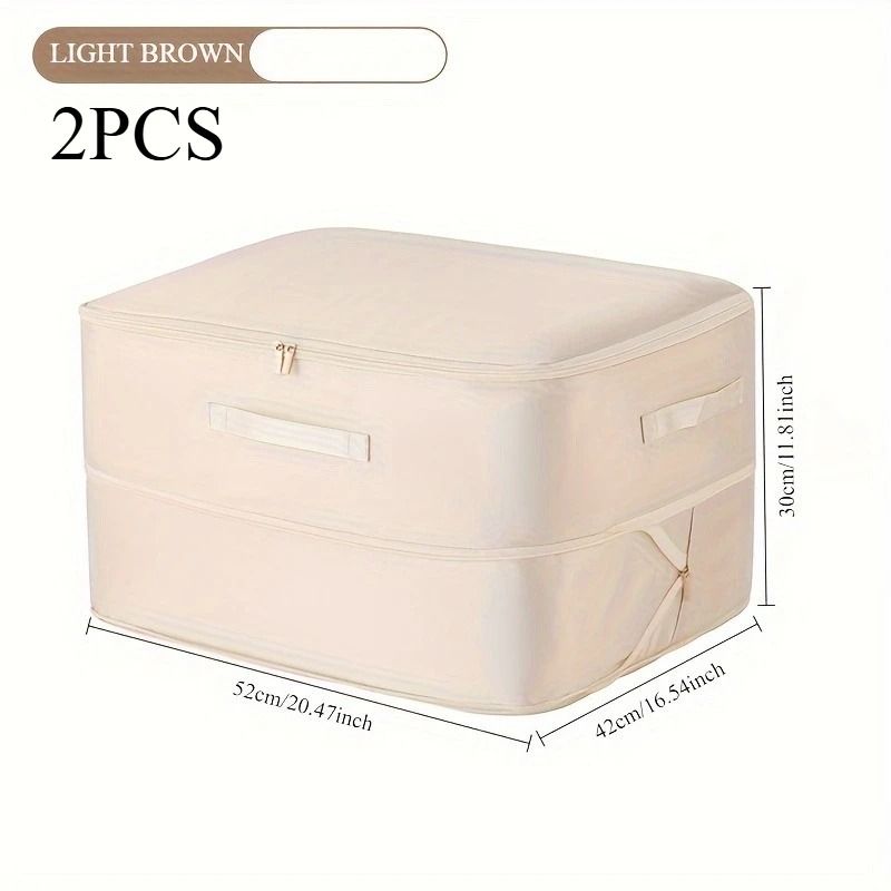 Self Compressing Storage Bag for Clothes