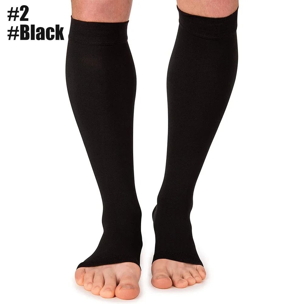 Knee High 20-30 mmHg Medical Graduated Compression Stockings (Sizes S-7XL)