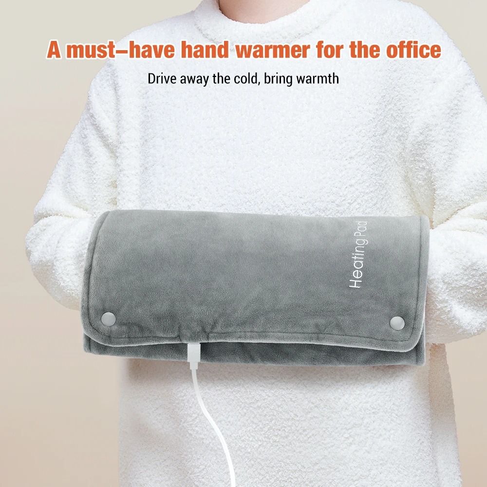 3 Level Graphene Electric Fast Heating Hand Warmer Pad for Back, Abdomen, Legs, and Waist