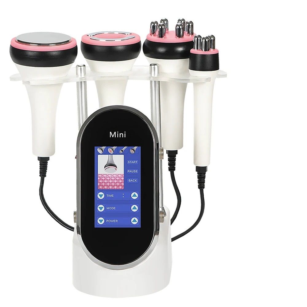 4-in-1 40K Ultrasonic Cavitation Beauty Machine for Body Contouring, Skin Tightening, and Home Spa Care