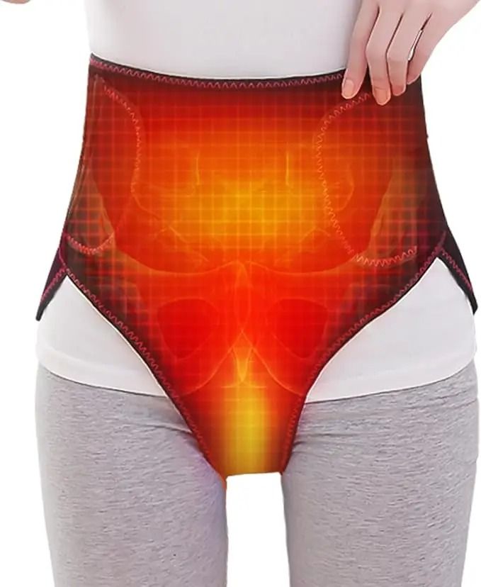 Upgraded Menstrual Period Heating Pad – Electric Abdomen Warm Wrap with Vibration Massager for Cramp Relief & Lower Back