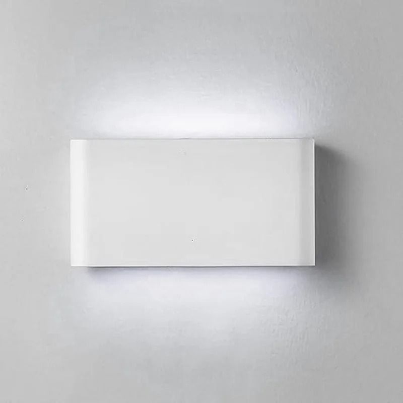 Modern 12W Aluminum Waterproof IP65 LED Wall Lamp for Outdoor Garden, Porch, Bedroom, and Living Room