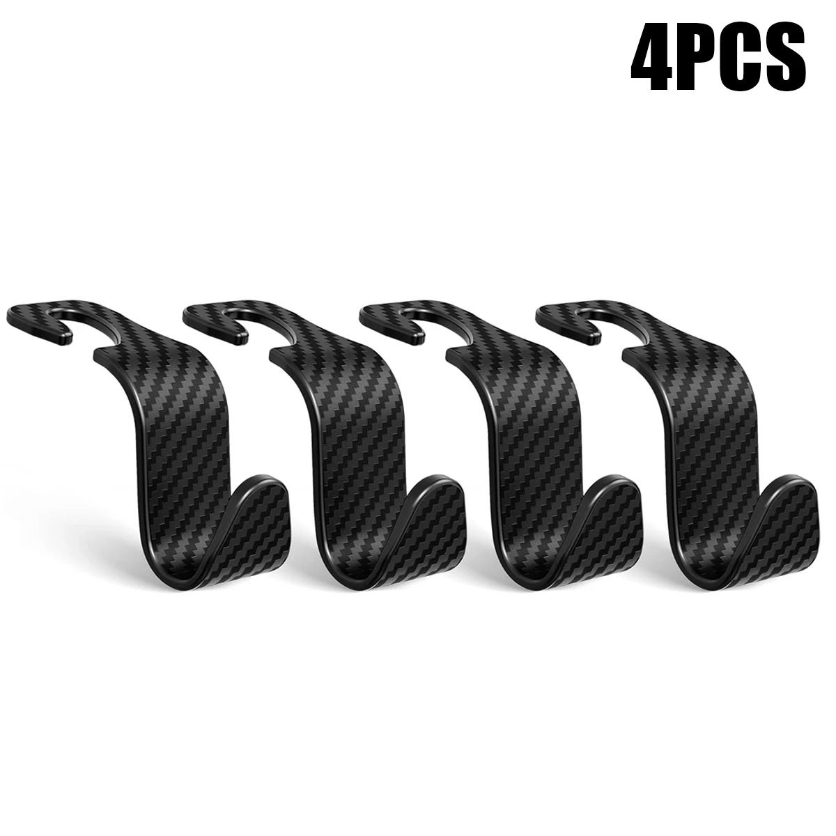 Car Headrest Hook Organizer Hanger Clips for Seat Back Bag Storage