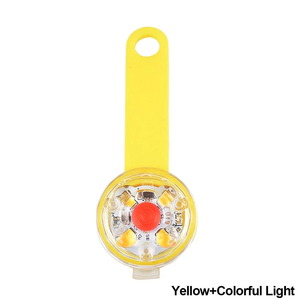 USB Rechargeable LED Dog Collar Light Waterproof Safety Flashing Tag Pendant