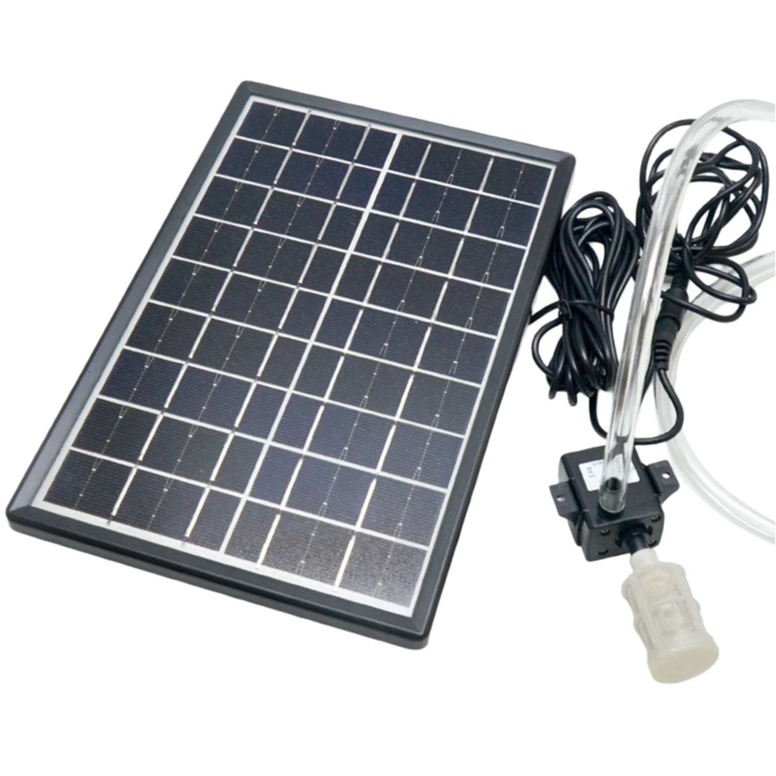 9V 6W Solar Powered Submersible Water Pump Kit for Outdoor Pond Garden Fountain