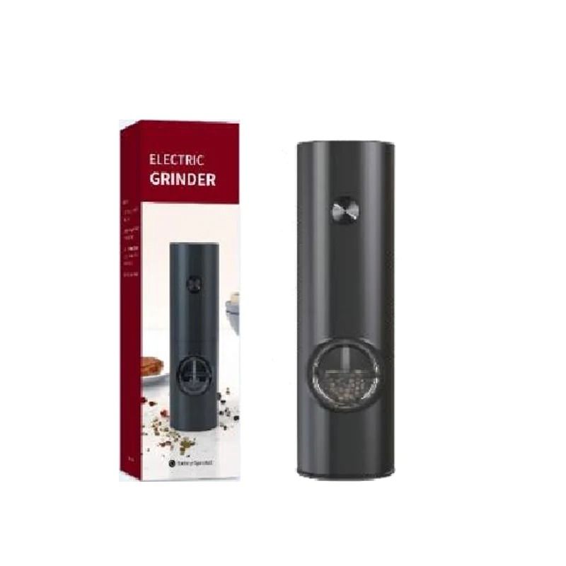 Cordless Automatic Salt and Pepper Grinder with LED Light and Adjustable Ceramic Core