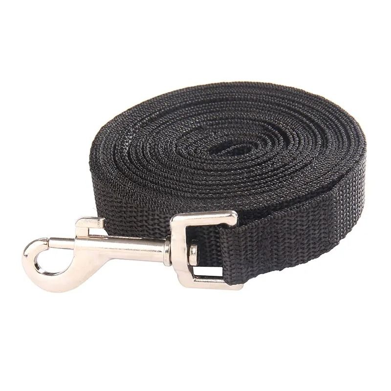 Long Nylon Dog Tracking Lead and Recall Training Rope Leash for Medium to Large Dogs