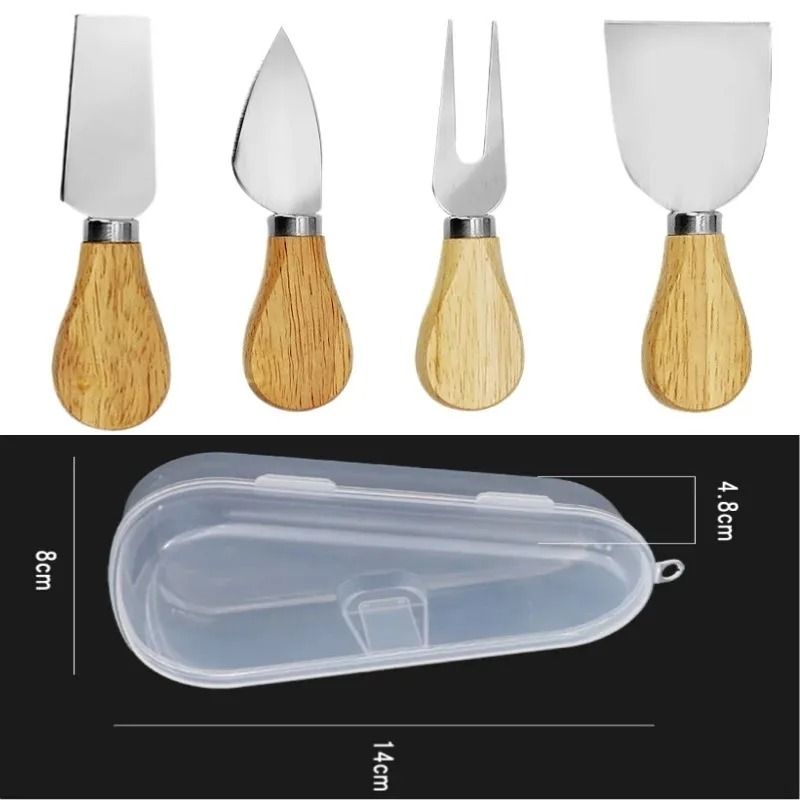 Multifunctional Stainless Steel Butter Spreader Knife and Cheese Jam Cream Cutter Utensil