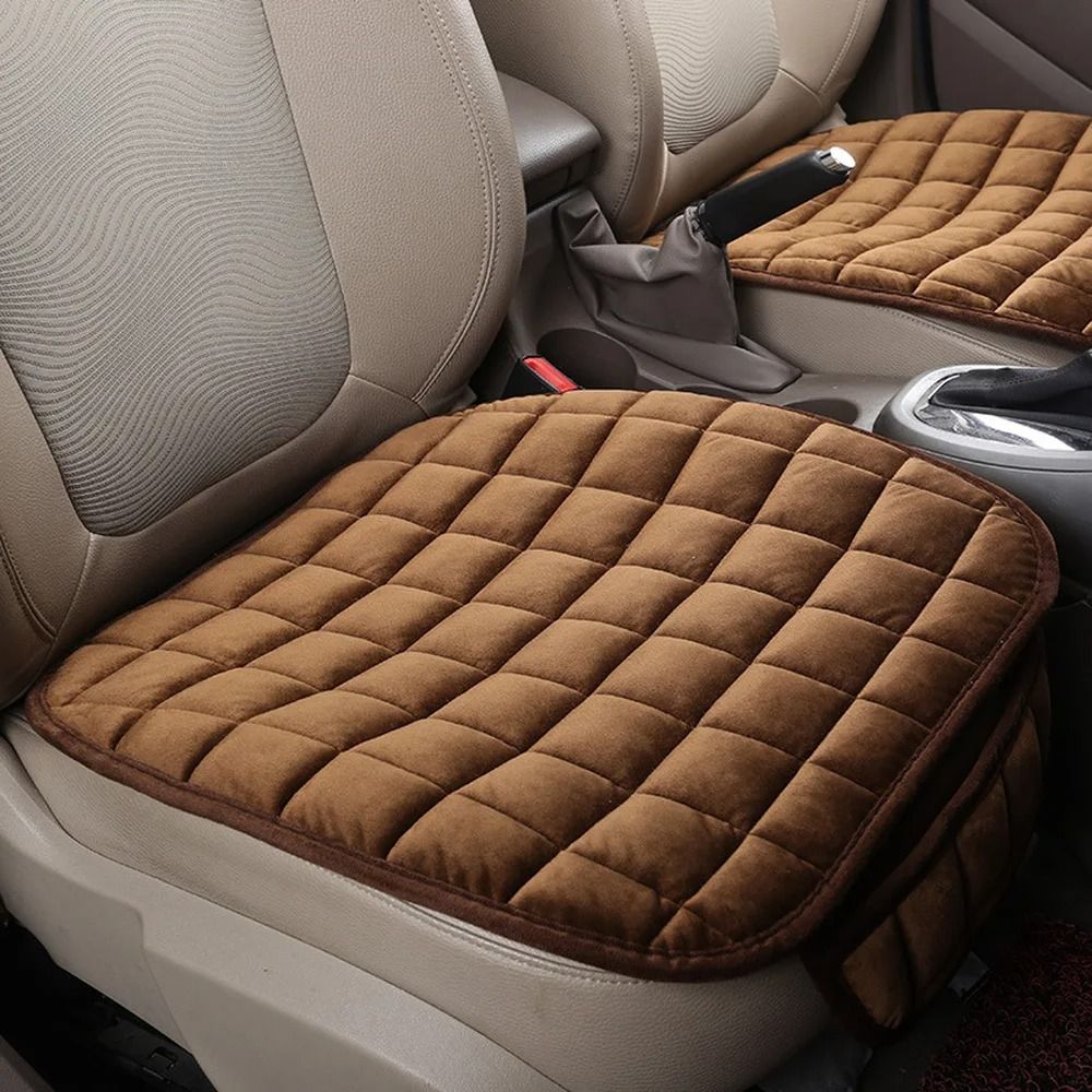 Universal Winter Warm Car Seat Cover Cushion Anti Slip Breathable Front Seat Pad