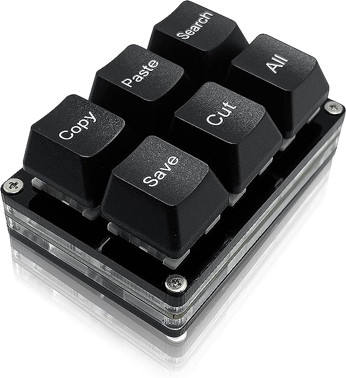 Programmable Macro Keypad Mechanical Shortcut Keyboard for Gaming and Work