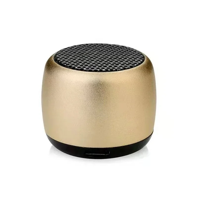 Mini Metal Bluetooth Speaker Portable Wireless Speaker with Microphone