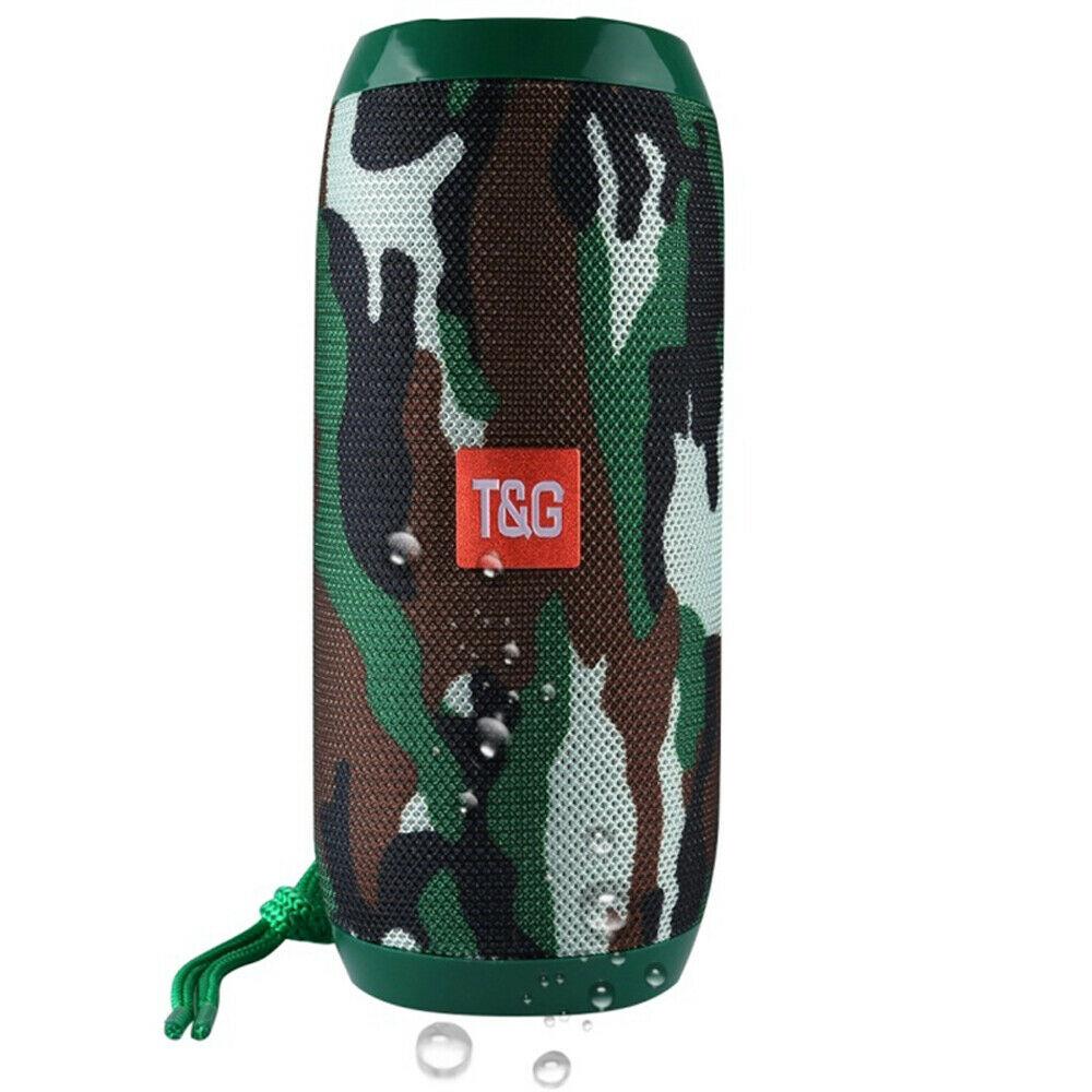 Portable Bluetooth Speaker with Deep Bass FM Radio and Outdoor Wireless Audio