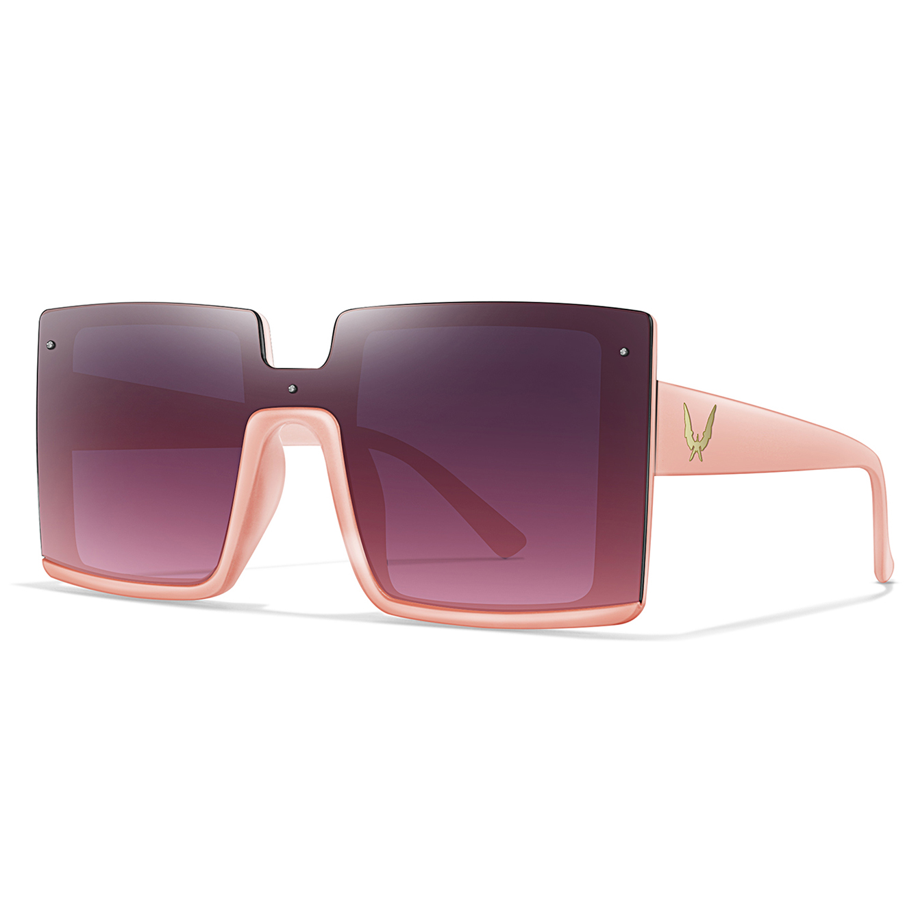 Trendy Large Square Sunglasses for Women Men Unisex Fashion Shades
