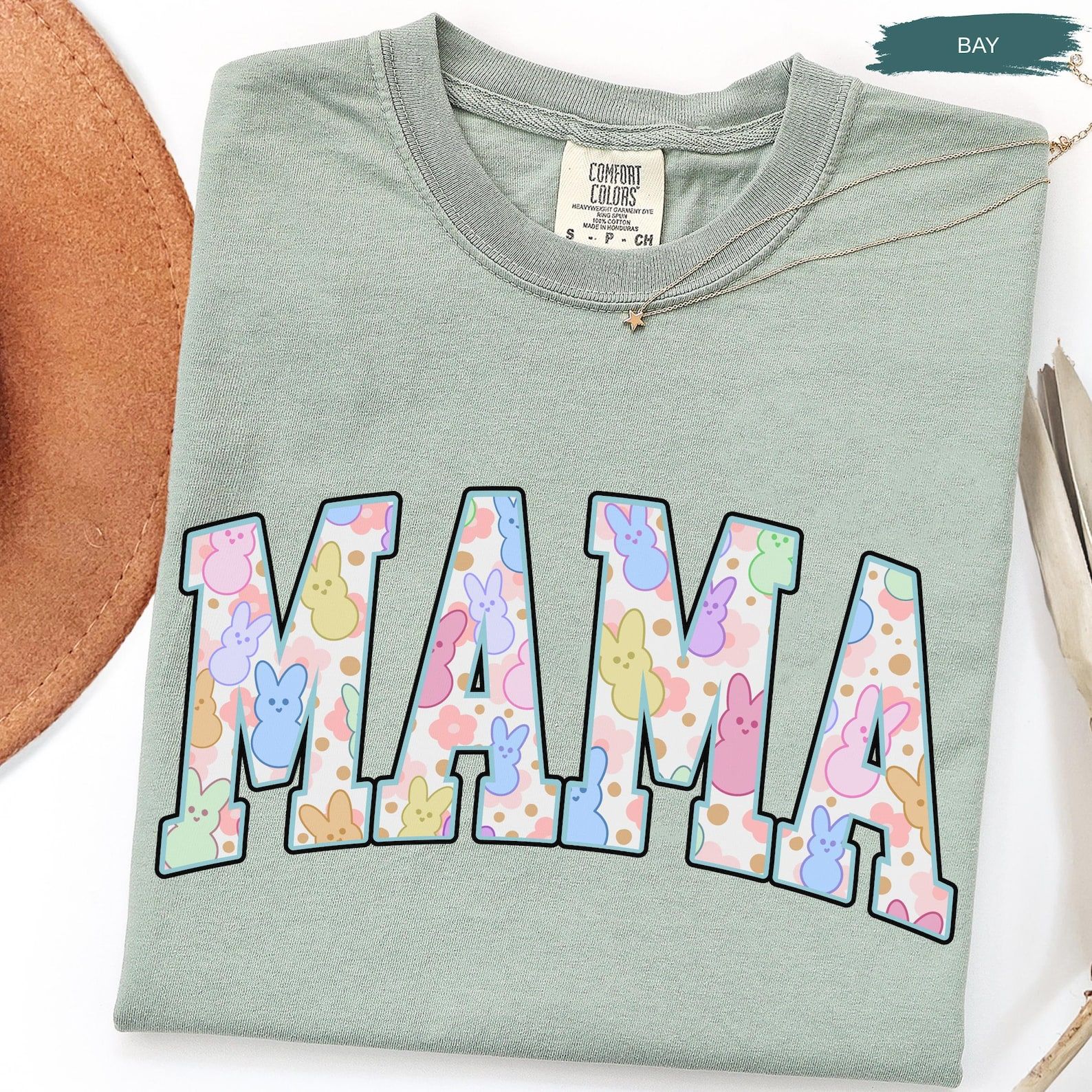 Mama Shirt Floral Spring Mom Life Graphic Tee Cute Gift for Mom