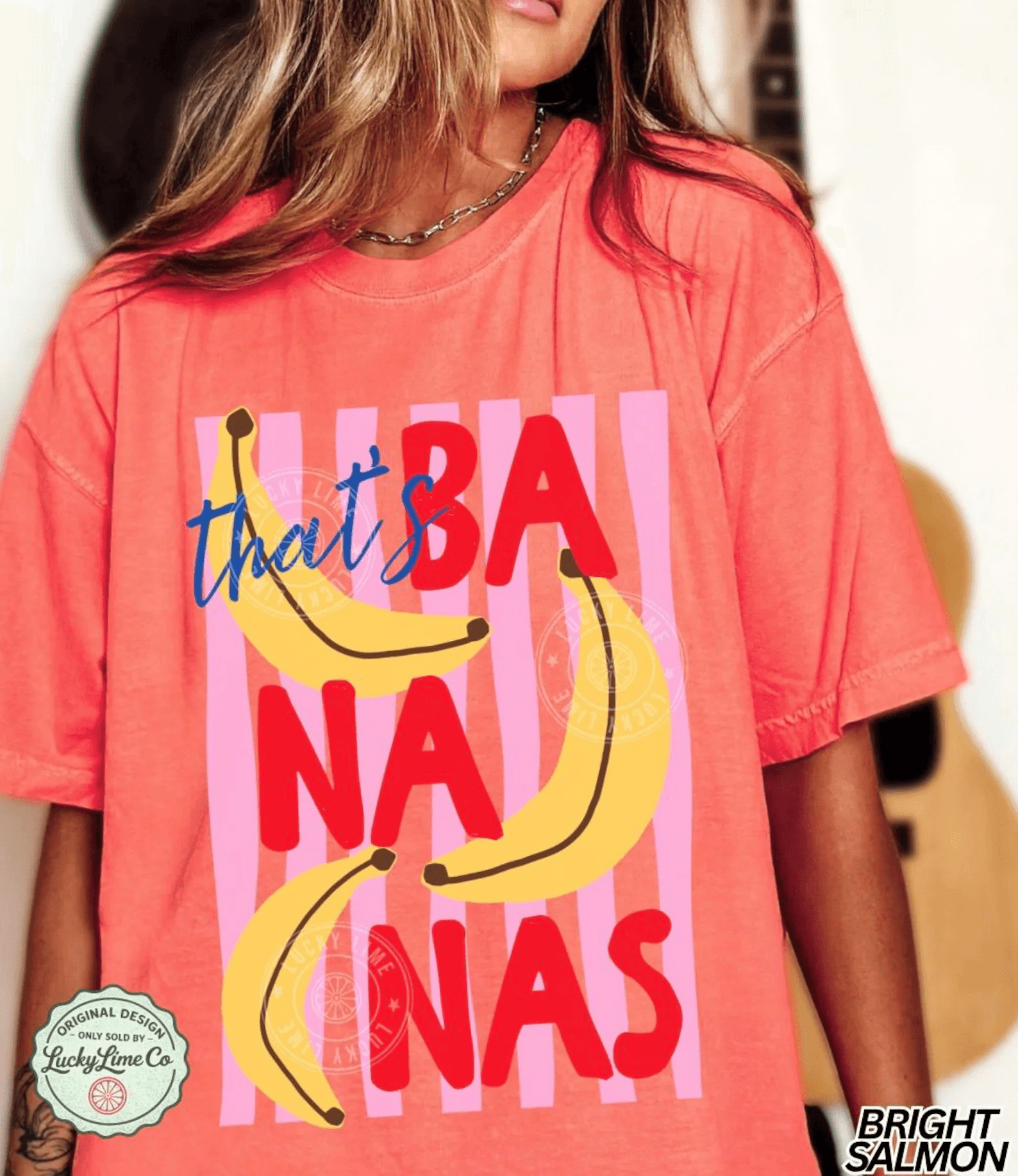 Thats Bananas Shirt Retro Banana Graphic Tee Funny Summer Fr