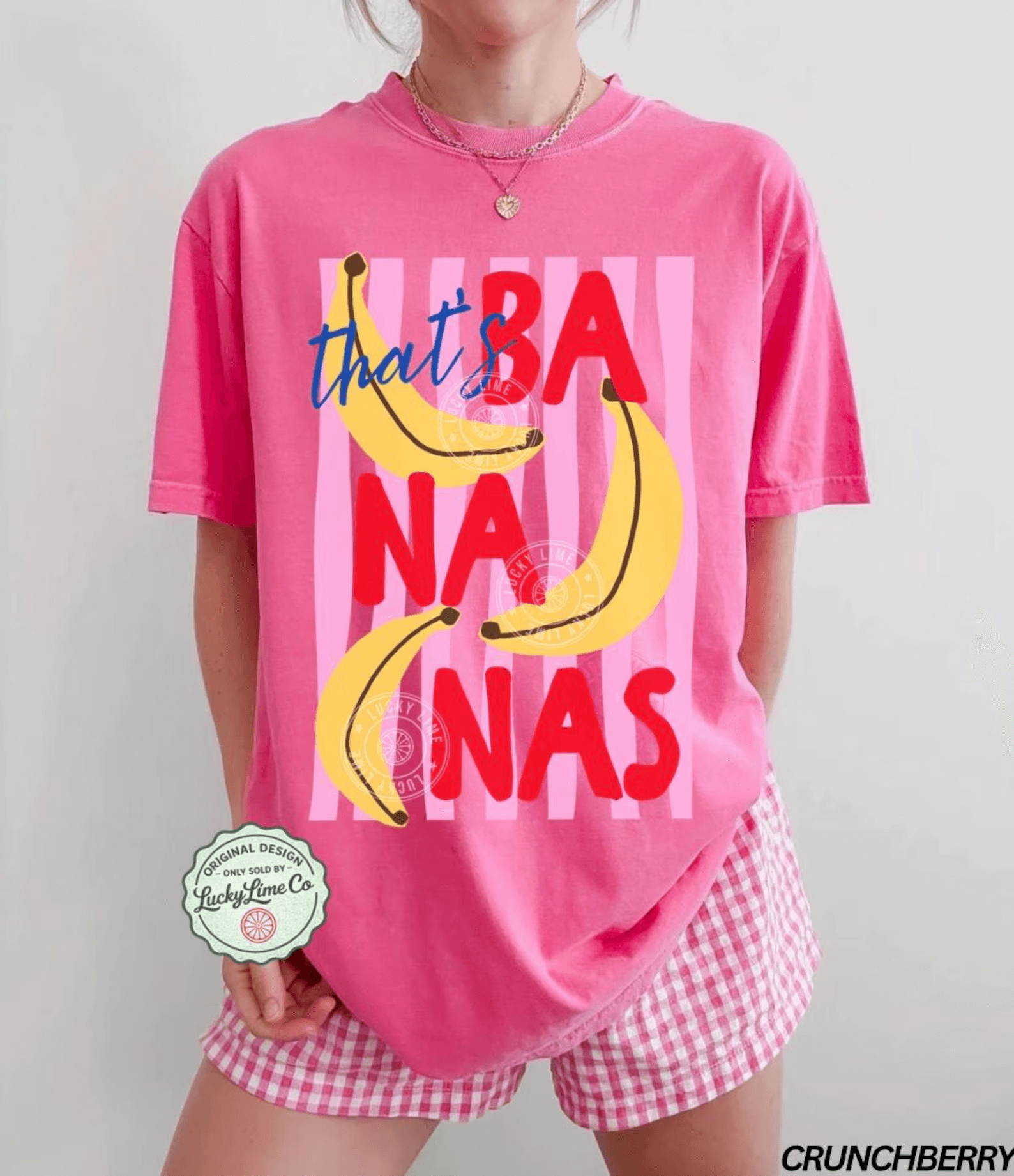 Thats Bananas Shirt Retro Banana Graphic Tee Funny Summer Fr