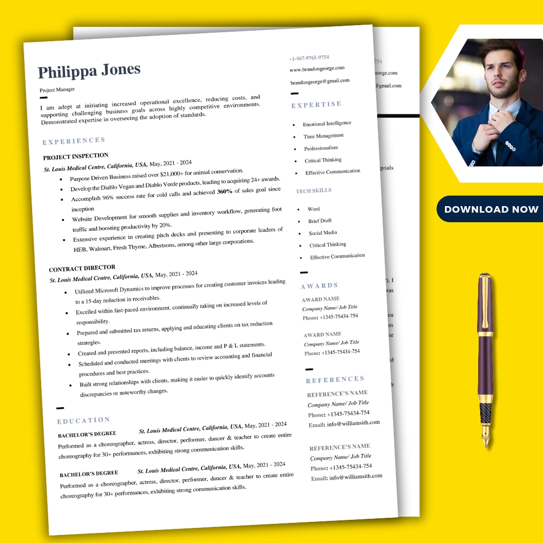 Resume template download word - Iu 1711096251 2 