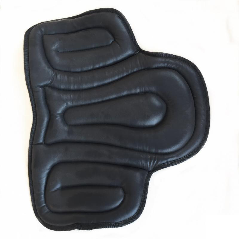 Motorcycle Seat Cushion Western Long Saddle Pad Artificial Leather Shock Soft Equestrian Seat Pad