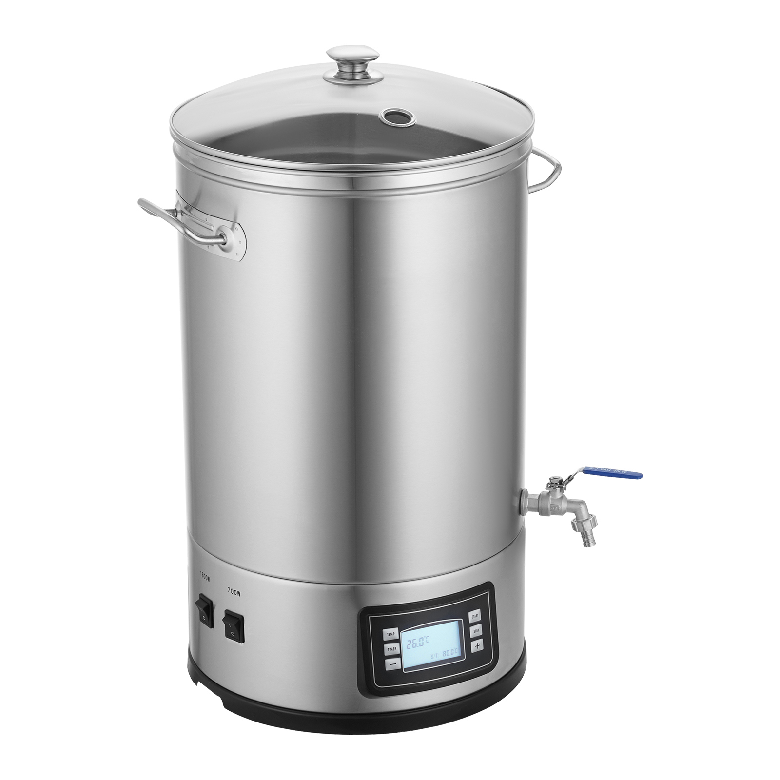 Electric Brewing System Brewing Stock Pot All-in-One Home Beer Brewer Stainless Steel Supplies