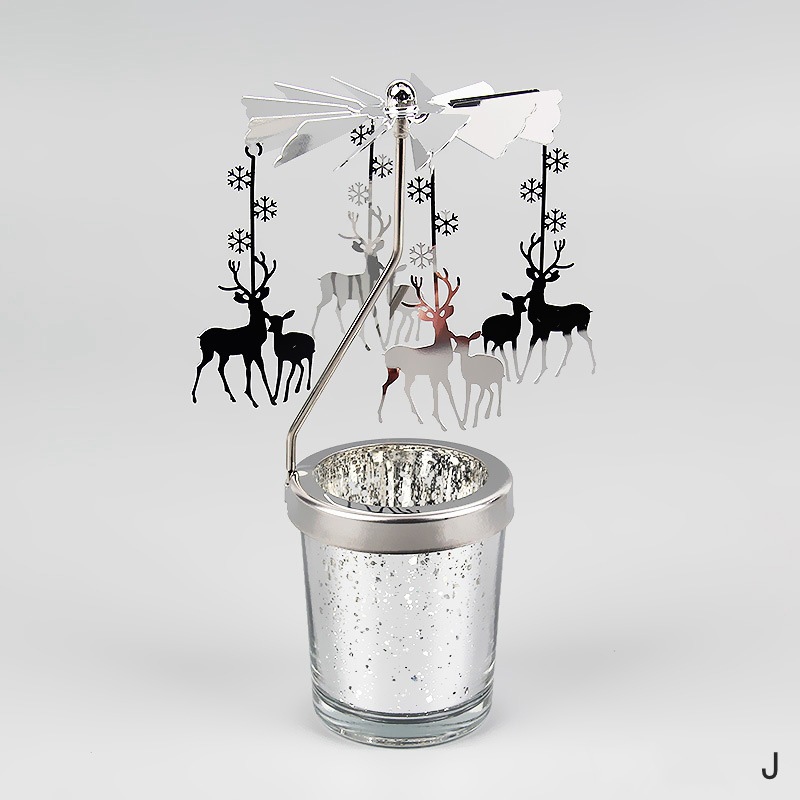 Carousel Candle Stand, Hot Rotating Candlestick, Hallowmas Home Decoration, Party Room Gift