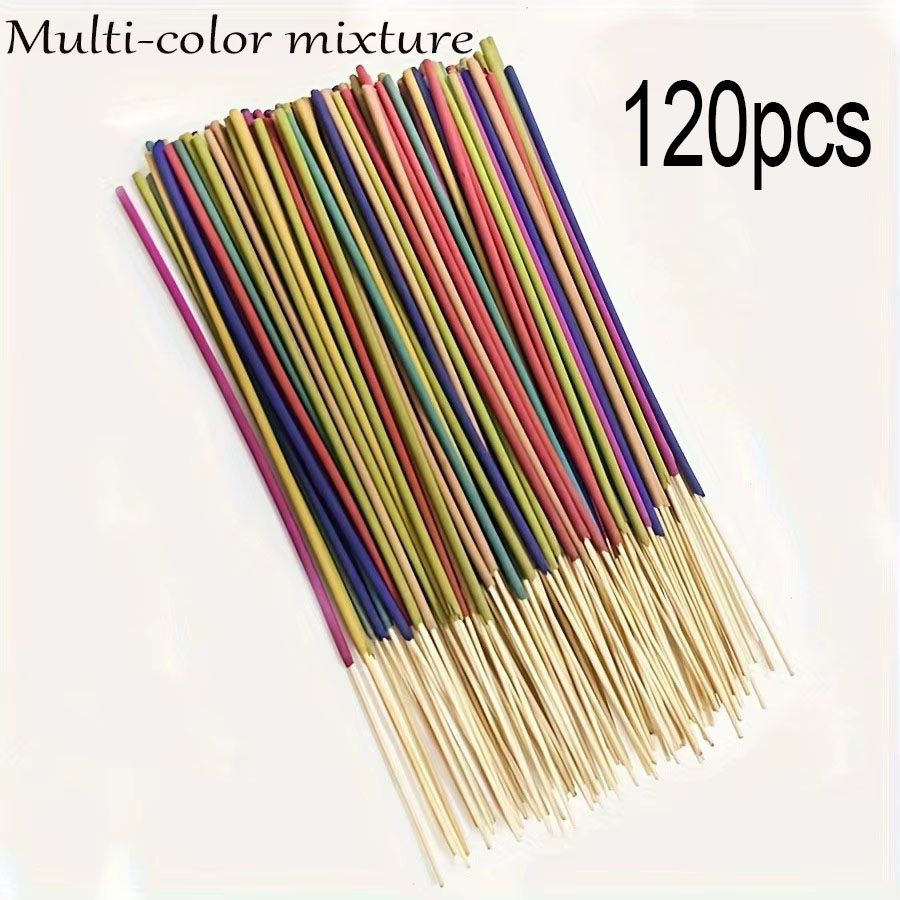Long Lasting Home Decor Wholesale Multi Color Aromatherapy Sticks Rose Lavender White Sage Lemongrass and Jasmine