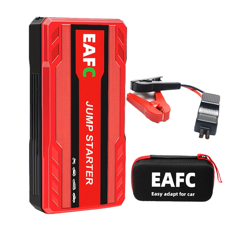 Car Jump Starter EAFC Power Bank with LED Light Auto Starting Device for Car Battery Booster Buster