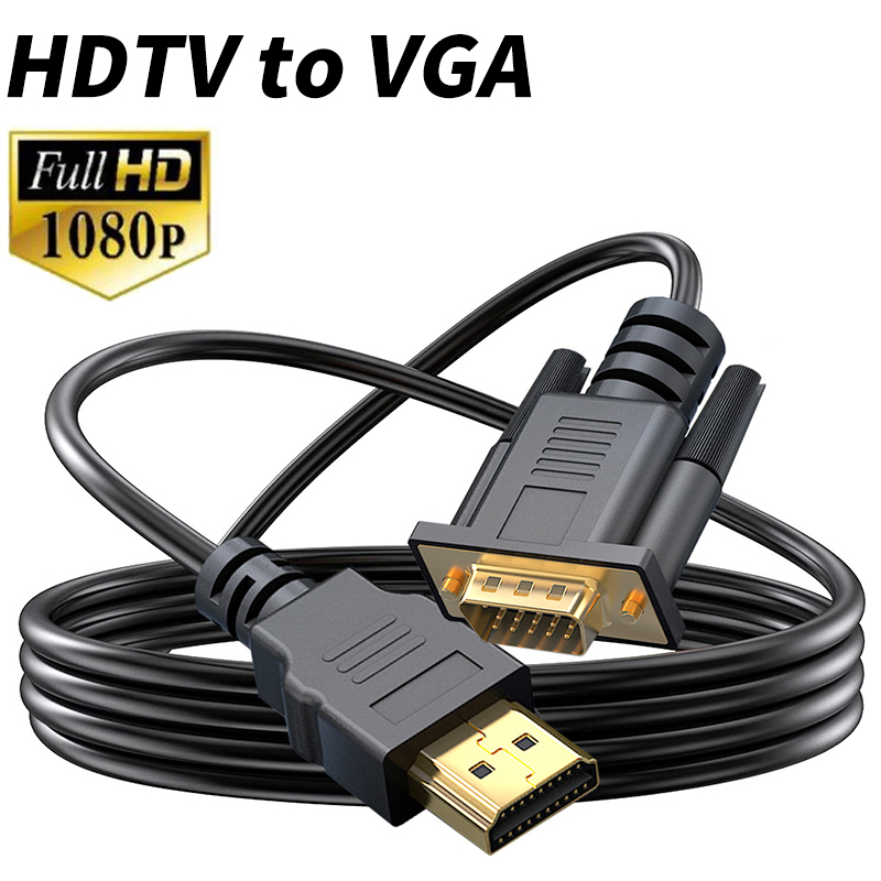 HD HDMI to VGA Adapter for Laptop PC Monitor TV Project | Inspire Uplift