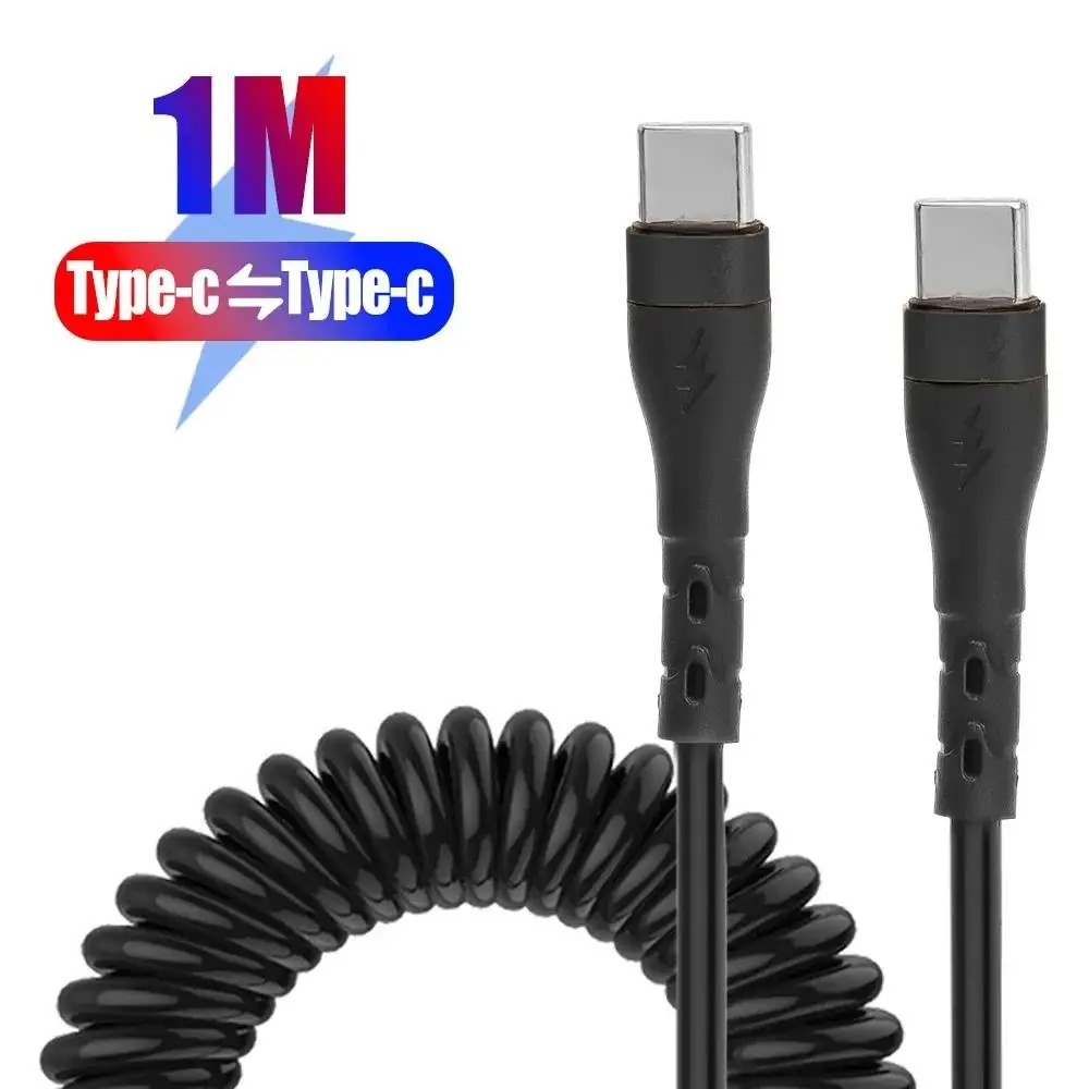 USB C To USB C Quick Charge Wire PD Fast Charging Phone Charger Data Cord