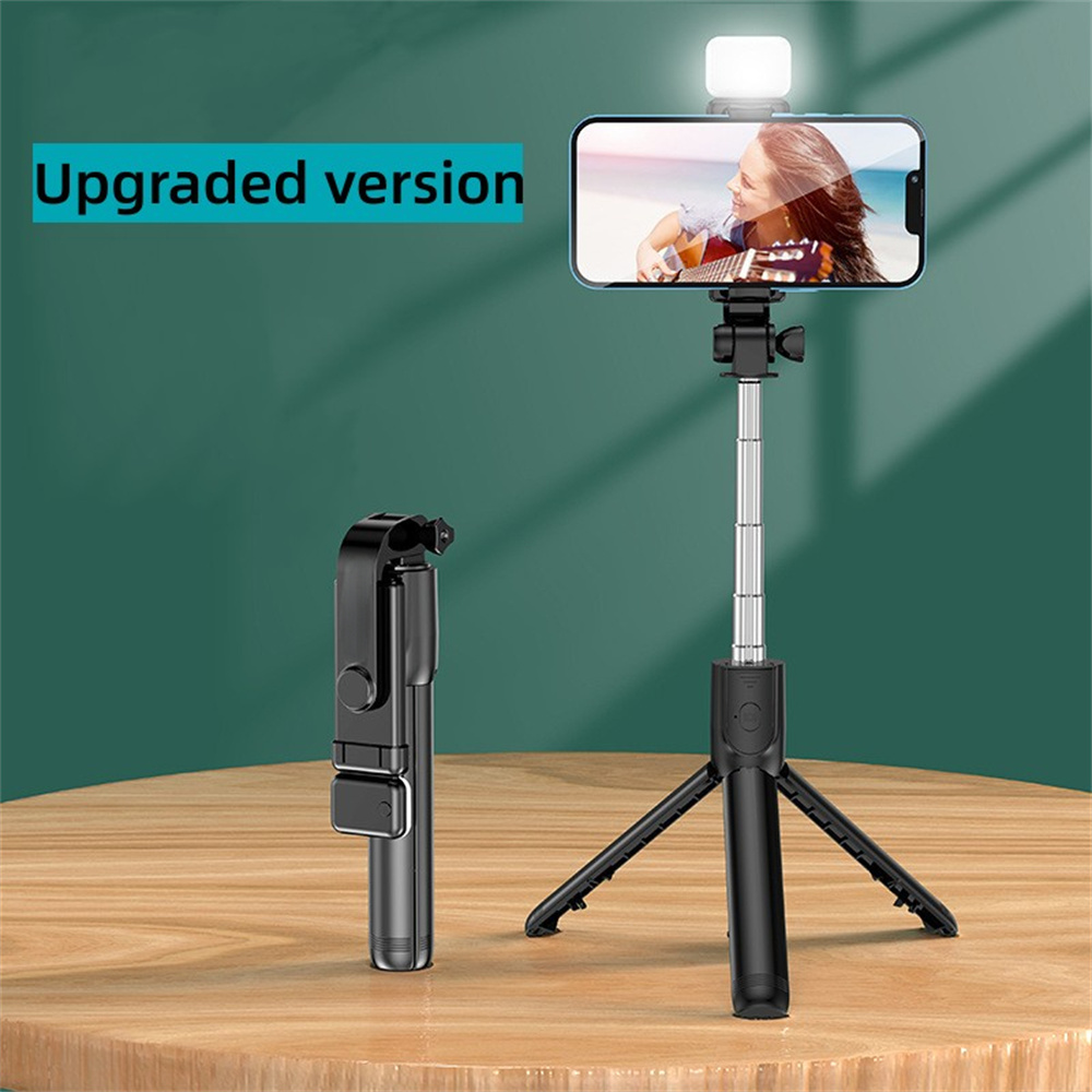 Multifunctional Bluetooth Tripod Stand with Wireless Remote Shutter and Selfie Stick Portable