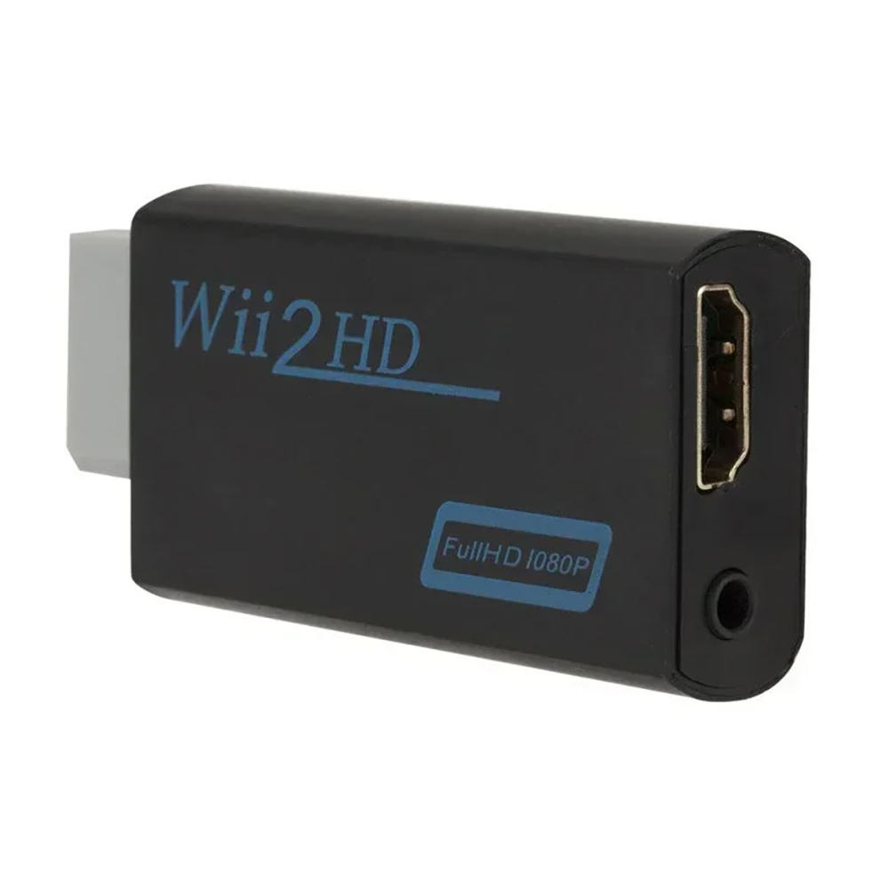 Wii to HDMI Adapter HD Converter Jack Audio Video Cable for Laptop PC HDTV Monitor