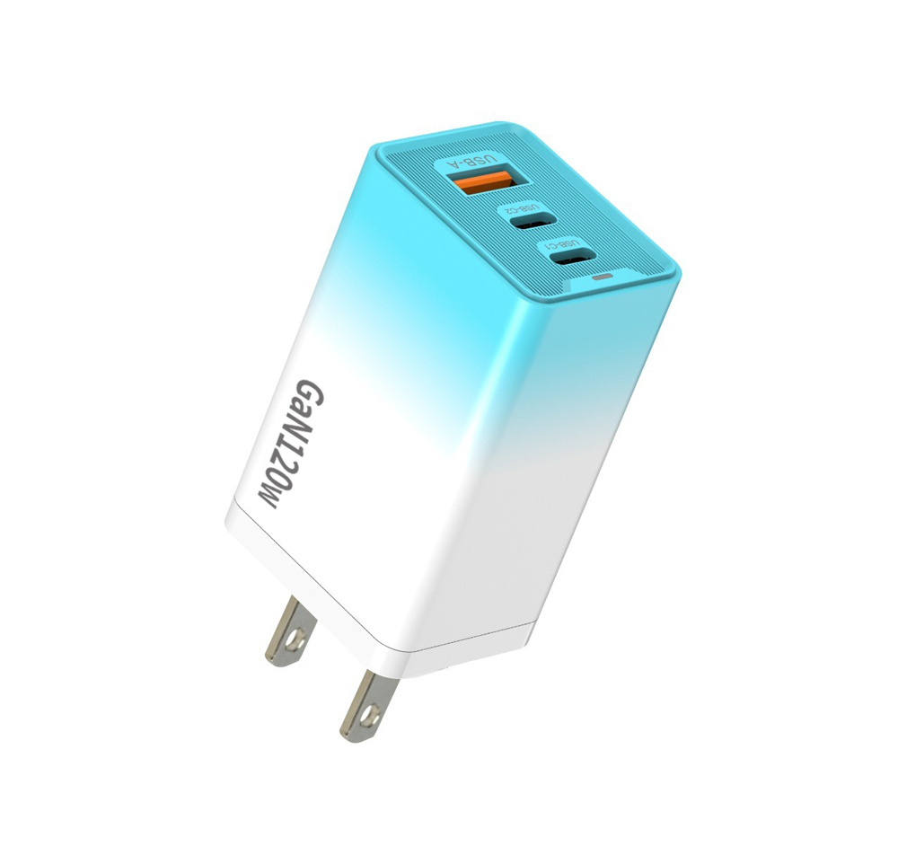 USB Charger GaN Fast Charging Phone Charger Adapter PD Type C Quick Charge Wall Charger