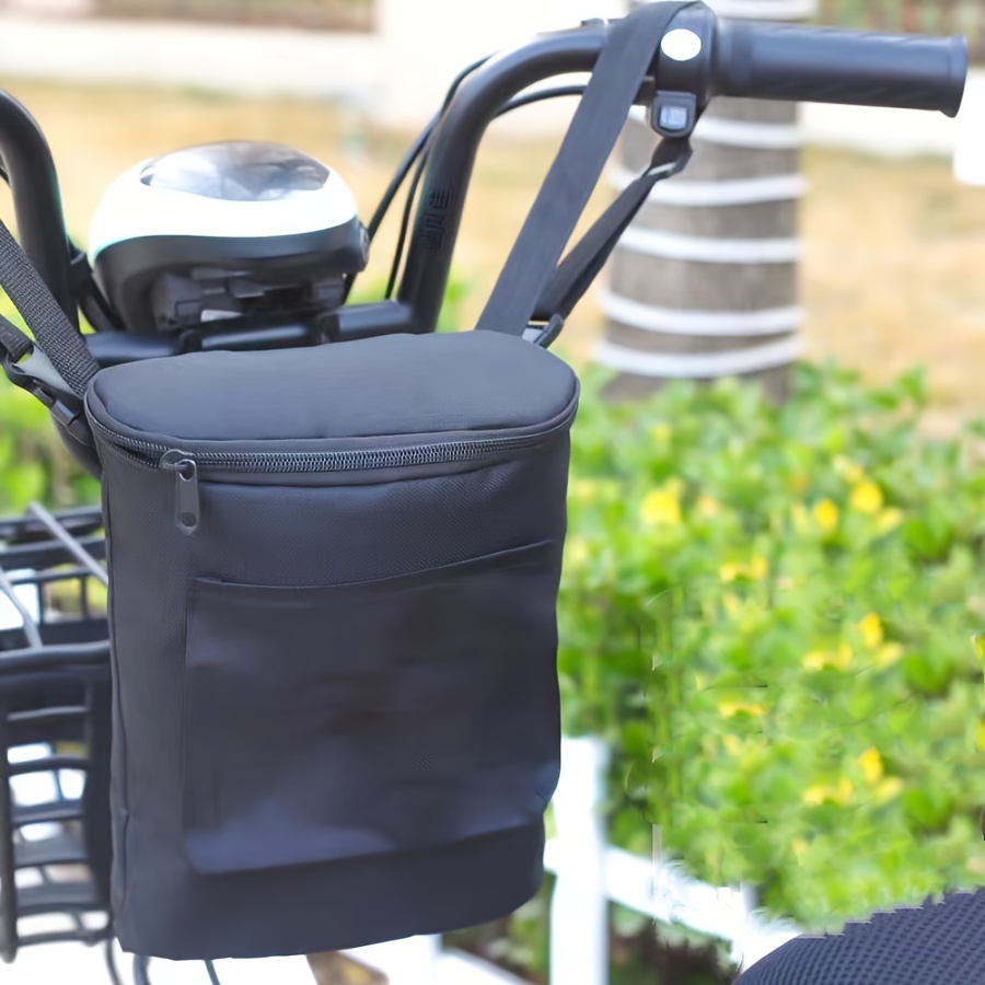 Electric Motorcycle Accessories Multi Functional Bicycle Clutch with Front Zipper Storage Large Capacity