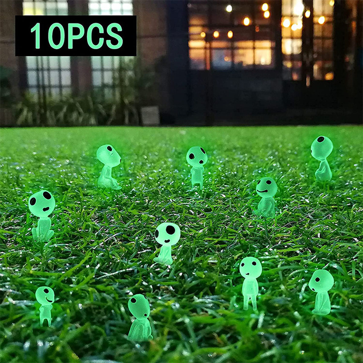 Glow in the Dark Princess Shaped Miniature Landscape Decoration, Garden Ornament